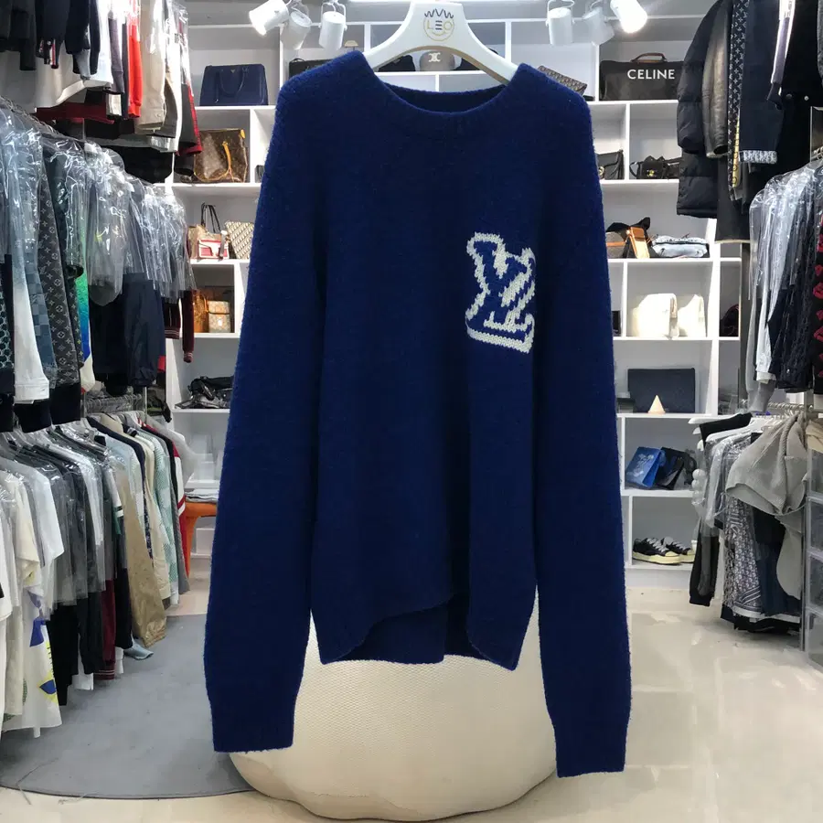 [리오브전포점] 루이비통 LV 인타르시아 니트 XXL