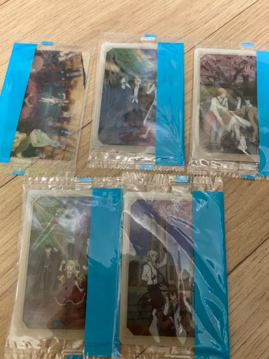 문스독 문호 스트레이독스 웨하스 카드 일괄