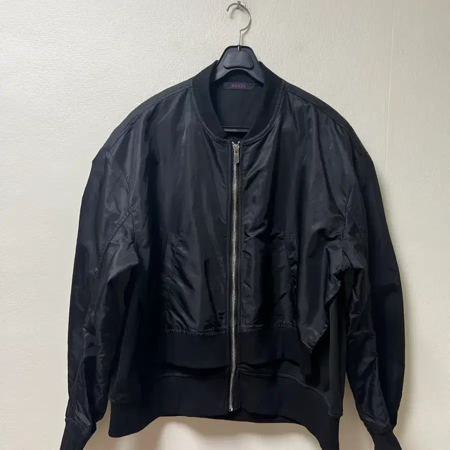 MAXZA s24 블랙 블루종 자켓 66