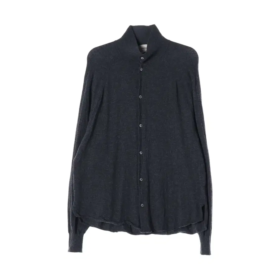 우마뭉 25FW 하이넥 울 니트 가디건