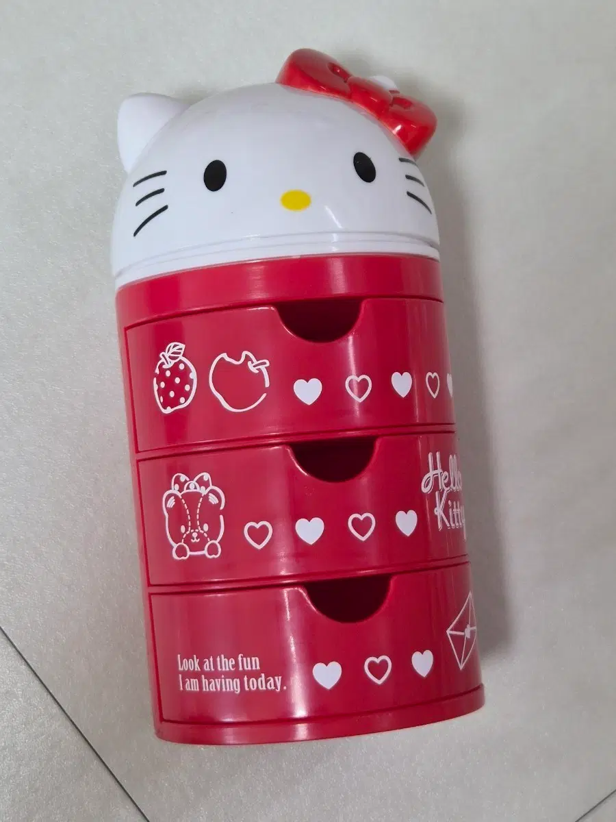 산리오 헬로키티 서랍 정리함 보관함