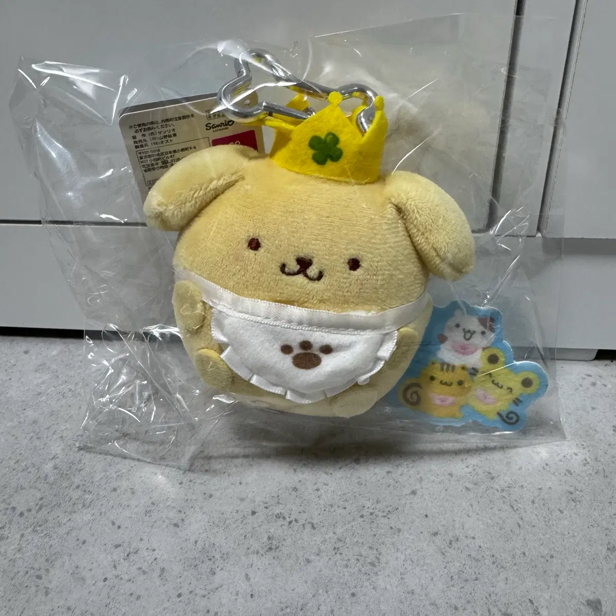 폼폼푸린 생일 왕관 마스코트