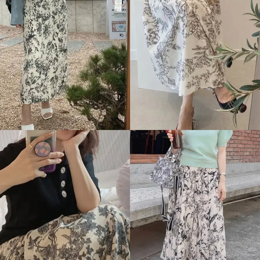 비비안루시 스커트 치마 4종류 일괄 프리사이즈
