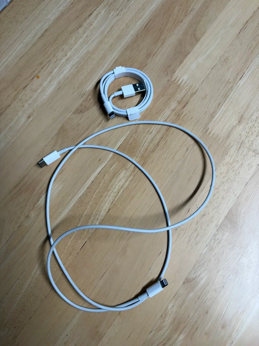 애플정품 8핀 to USB/C타입 충전기