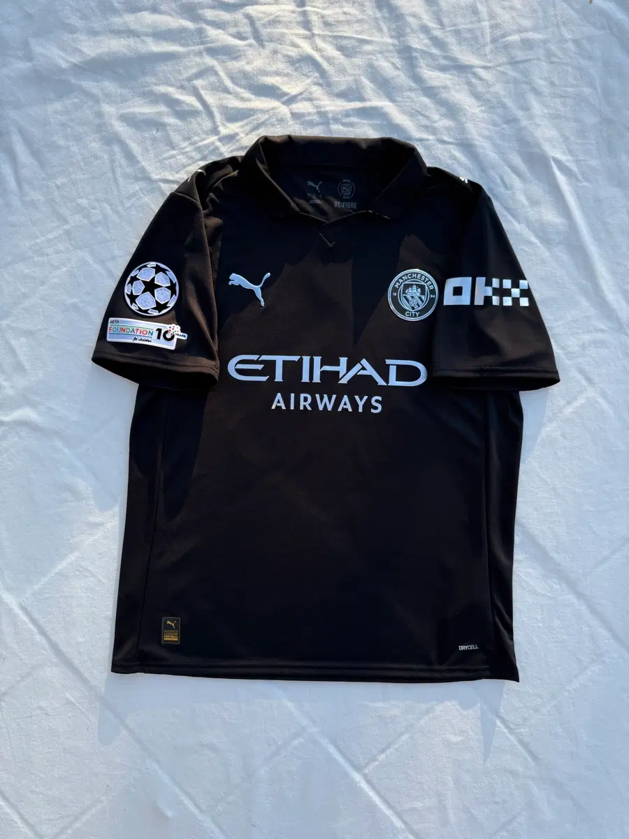 Puma 20-21 Manchester city Away Jersey 맨시티 챔스 킷 베르나르두 실바 유니폼
