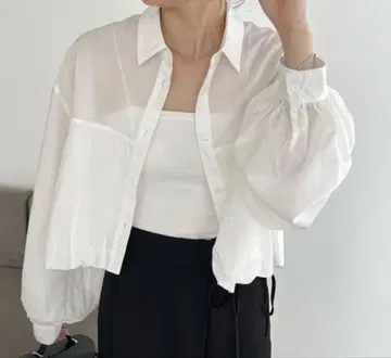 CAPRICIEUX LEMAGE 벌룬 퍼프 셔츠