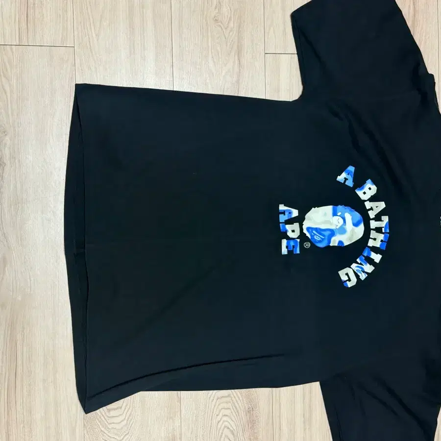 베이프 ABC 카모 컬리지 티셔츠 XXXL