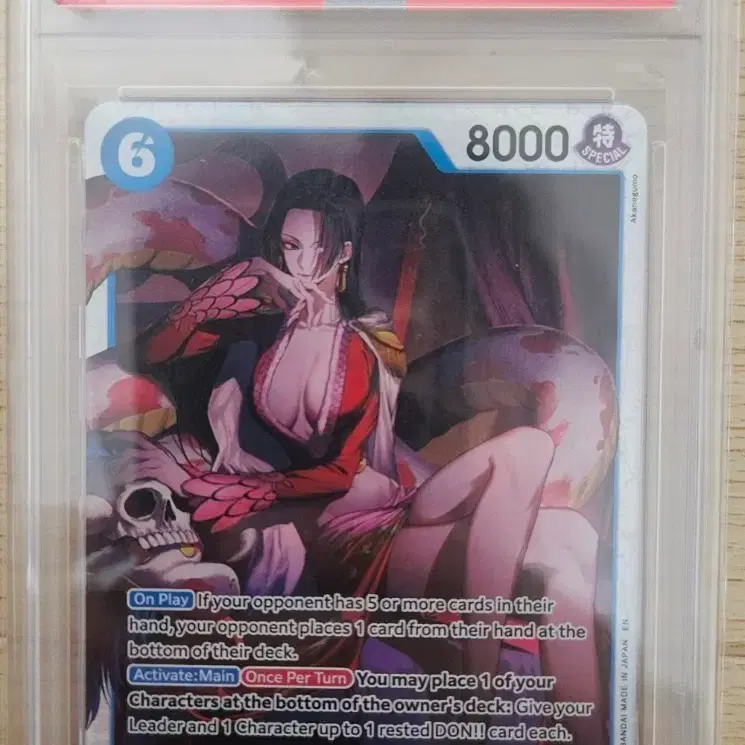 원피스카드 EB03-026 행콕 psa10등급 북미판