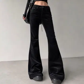 Y2K Archive corduroy flare pants 벨보텀 블랙