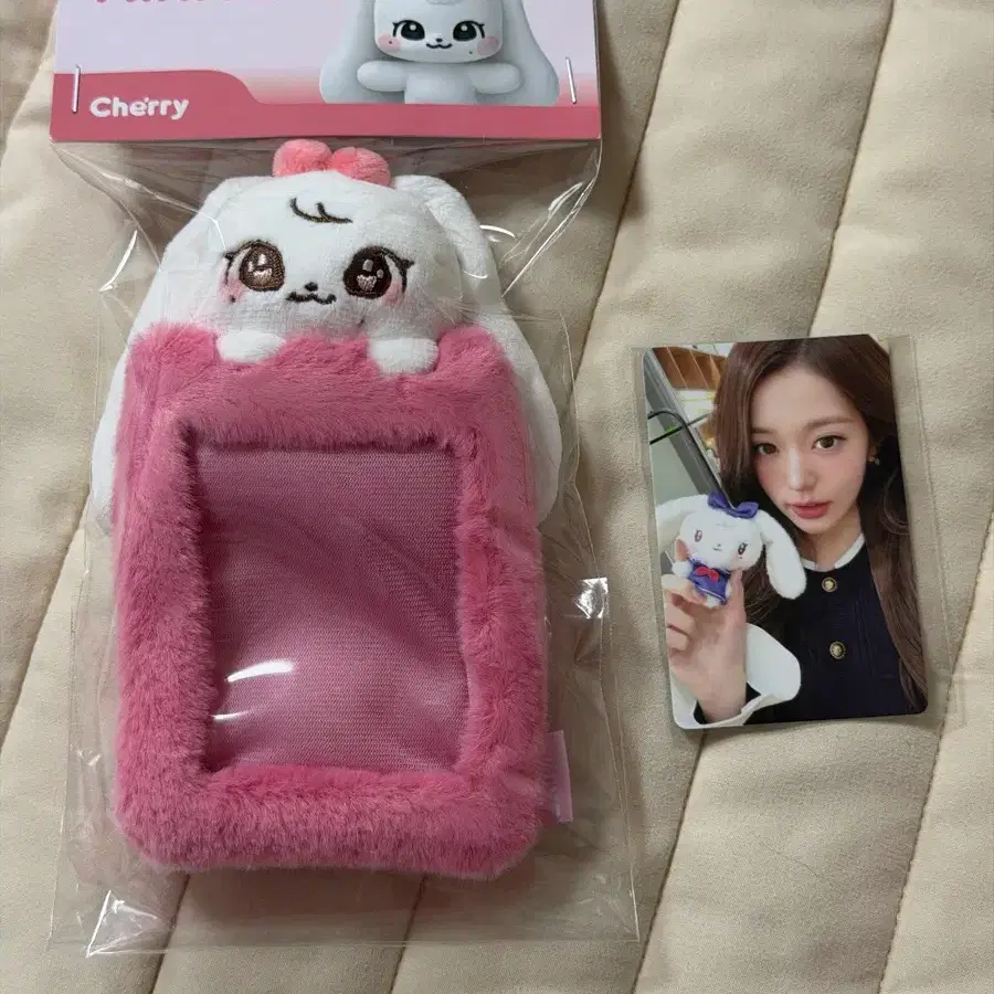 아이브 팝업 체리 포카 홀더 + 장원영 7만원 포카 세트