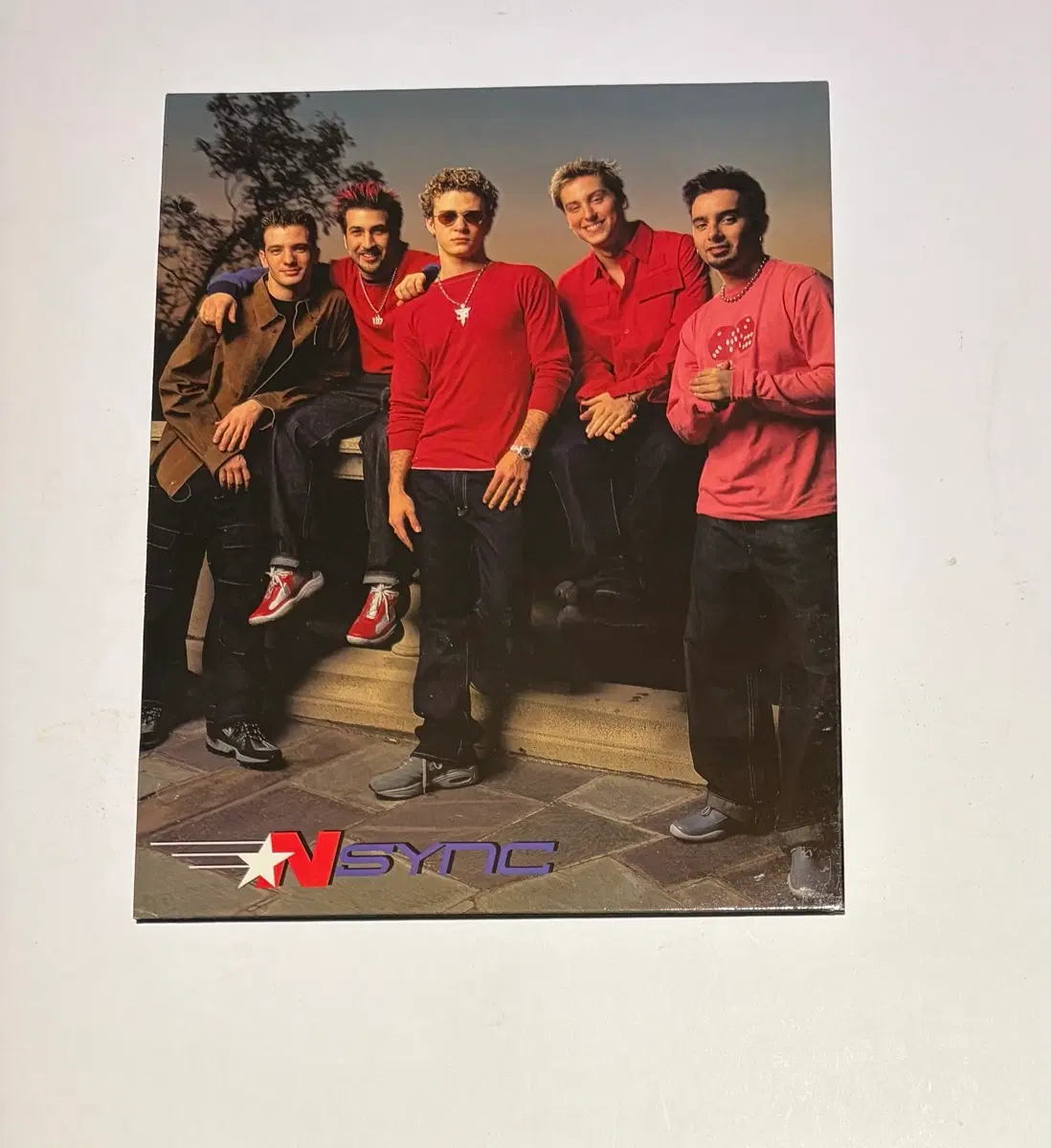 빈티지 엔씽크 nsync 종이 폴더 파일 3공 파일 미국산