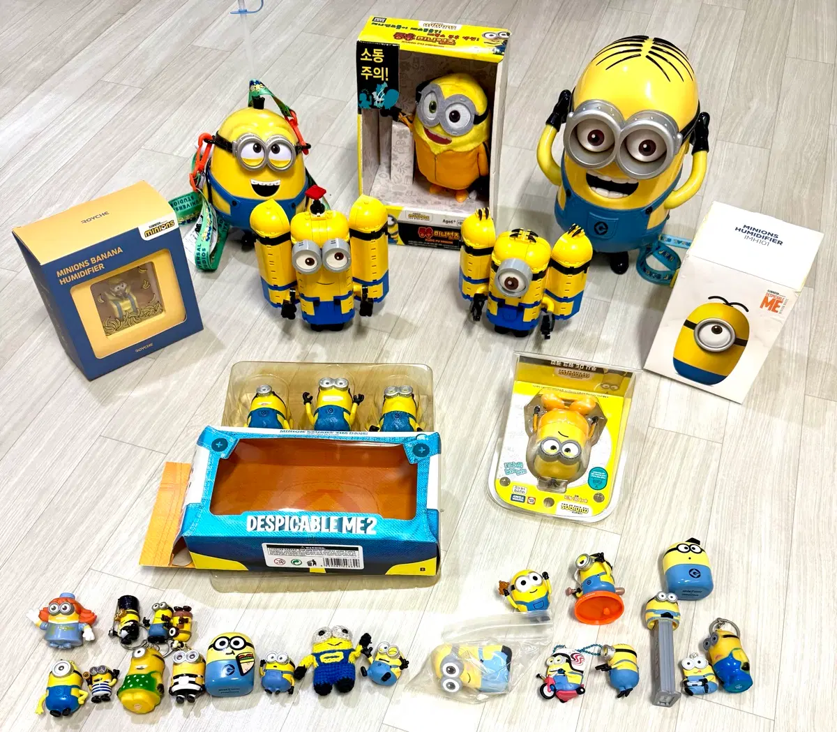 minionstoy미니언즈 미니어쳐처 소중대형 피규어 가챠틴토이 장난감가습기물통figureminiature일괄 처분ㅠ