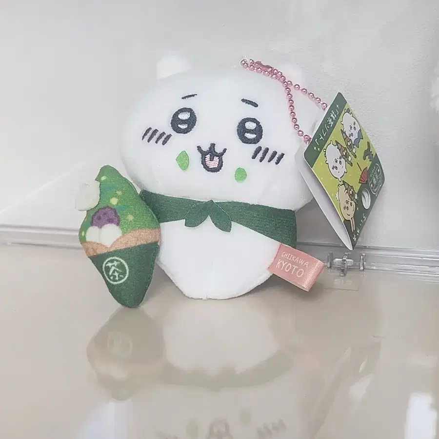 치이카와 교토 한정 말차 소프트 인형 키링 팔아요!