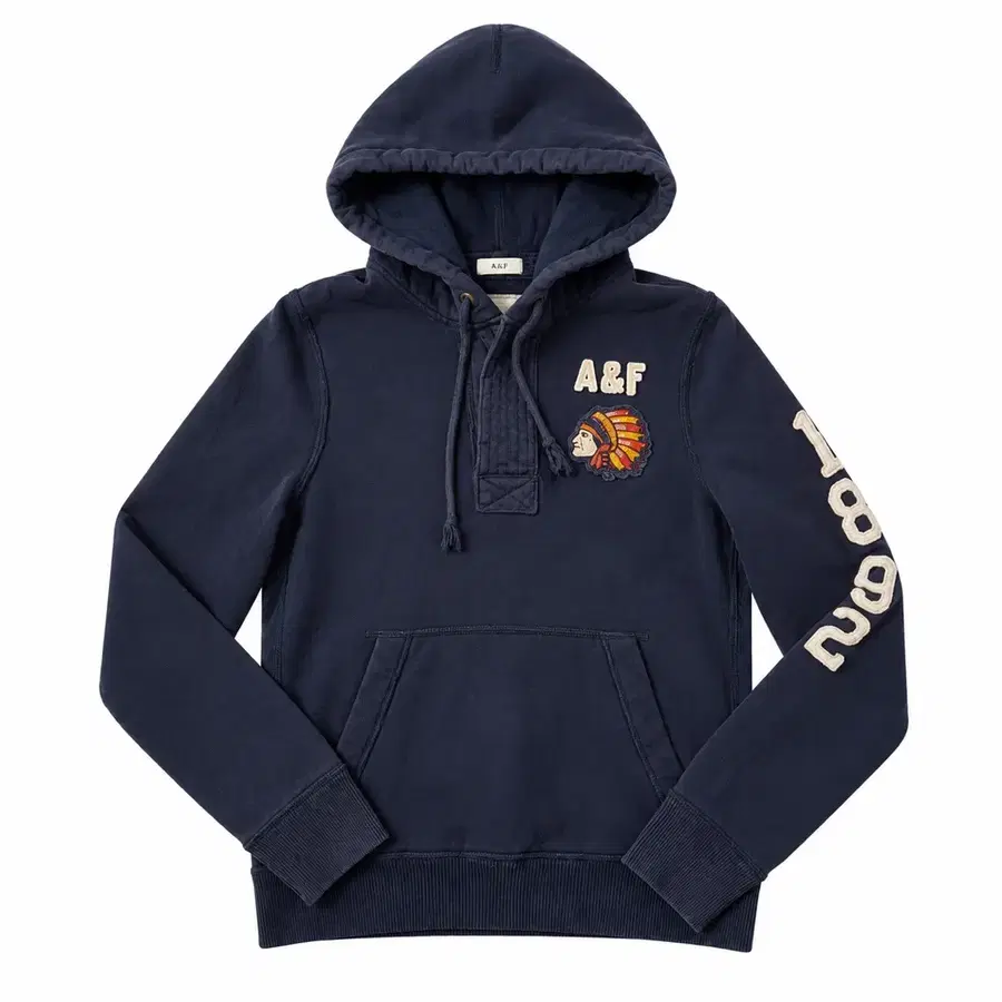 Abercrombie & Fitch 1892 인디언 패치 후드