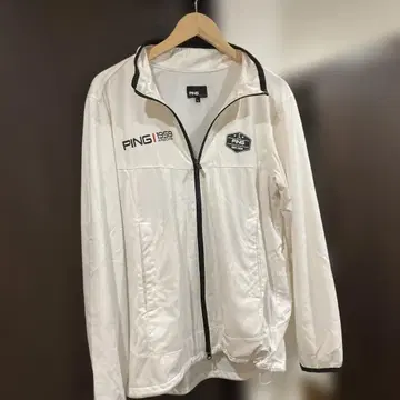 PING 골프 자켓 화이트 L
