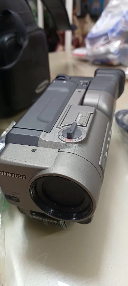 레트로 근대사 삼성 마이캠 8mm 캠코더 SV-H77 풀세트 소품 및 수집용
