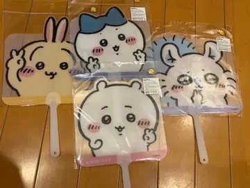 치이카와 투명 부채 4종 세트