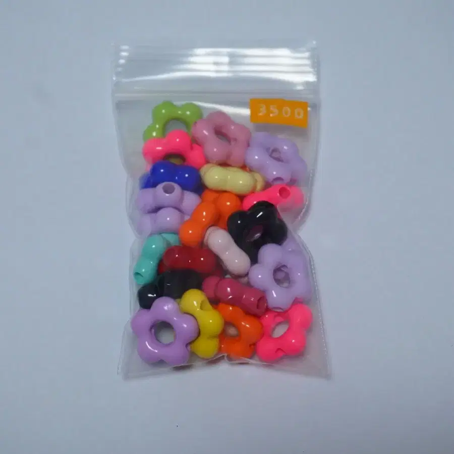 DIY 통통 꽃모양 아크릴비즈
