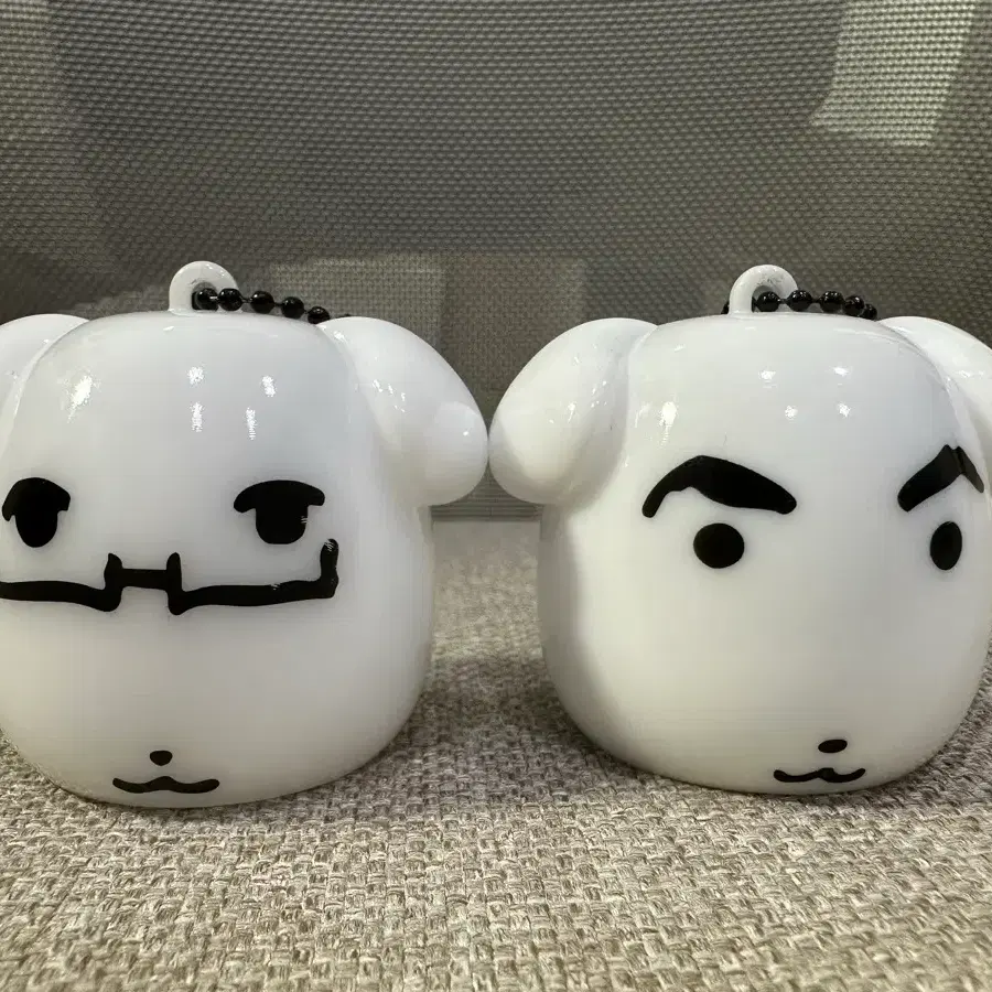 가나디 바나나 우유 뚜껑 키링 안경 눈썹