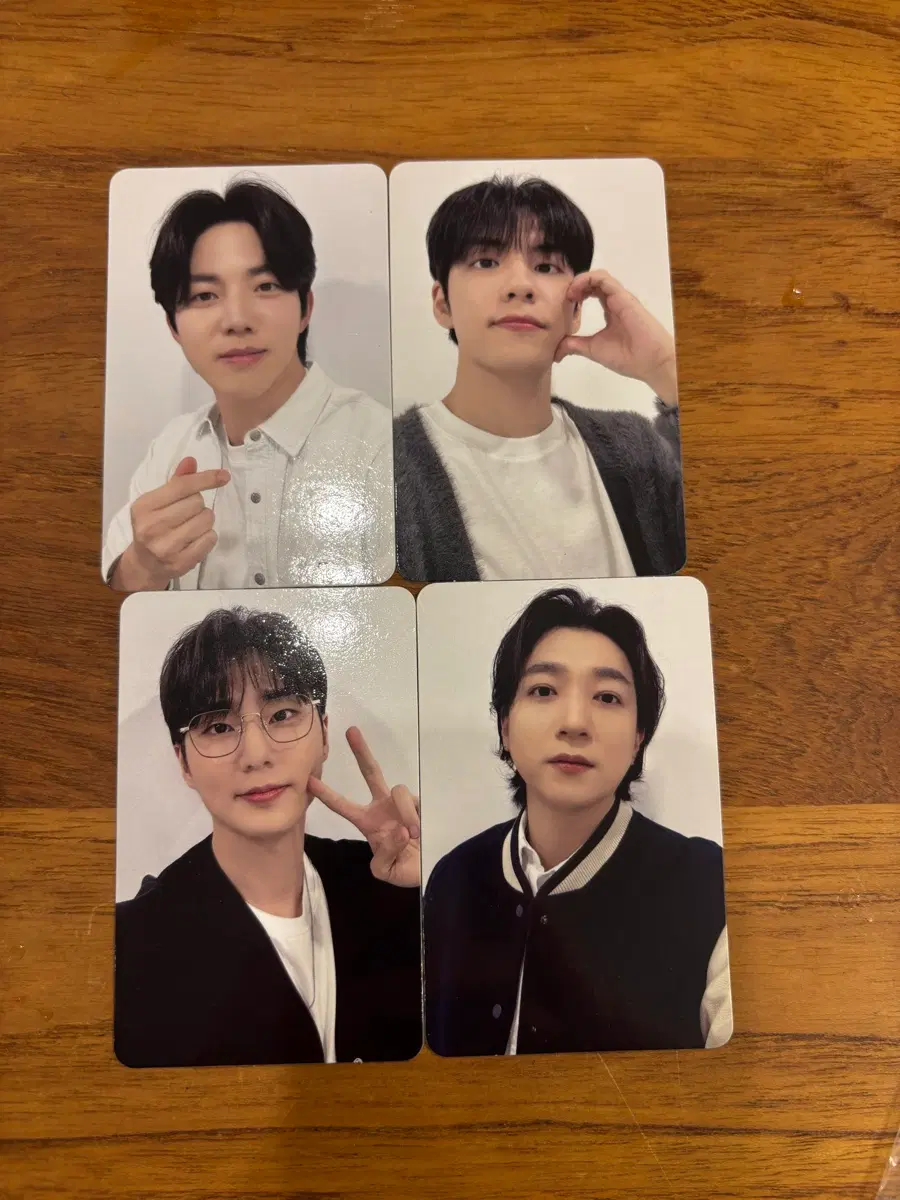 데이식스 웰쇼 벚꽃콘 입장포카 4종