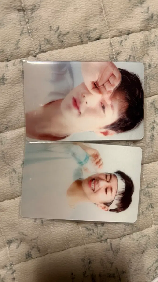 제주용암수 박지훈 렌티큘러 포카