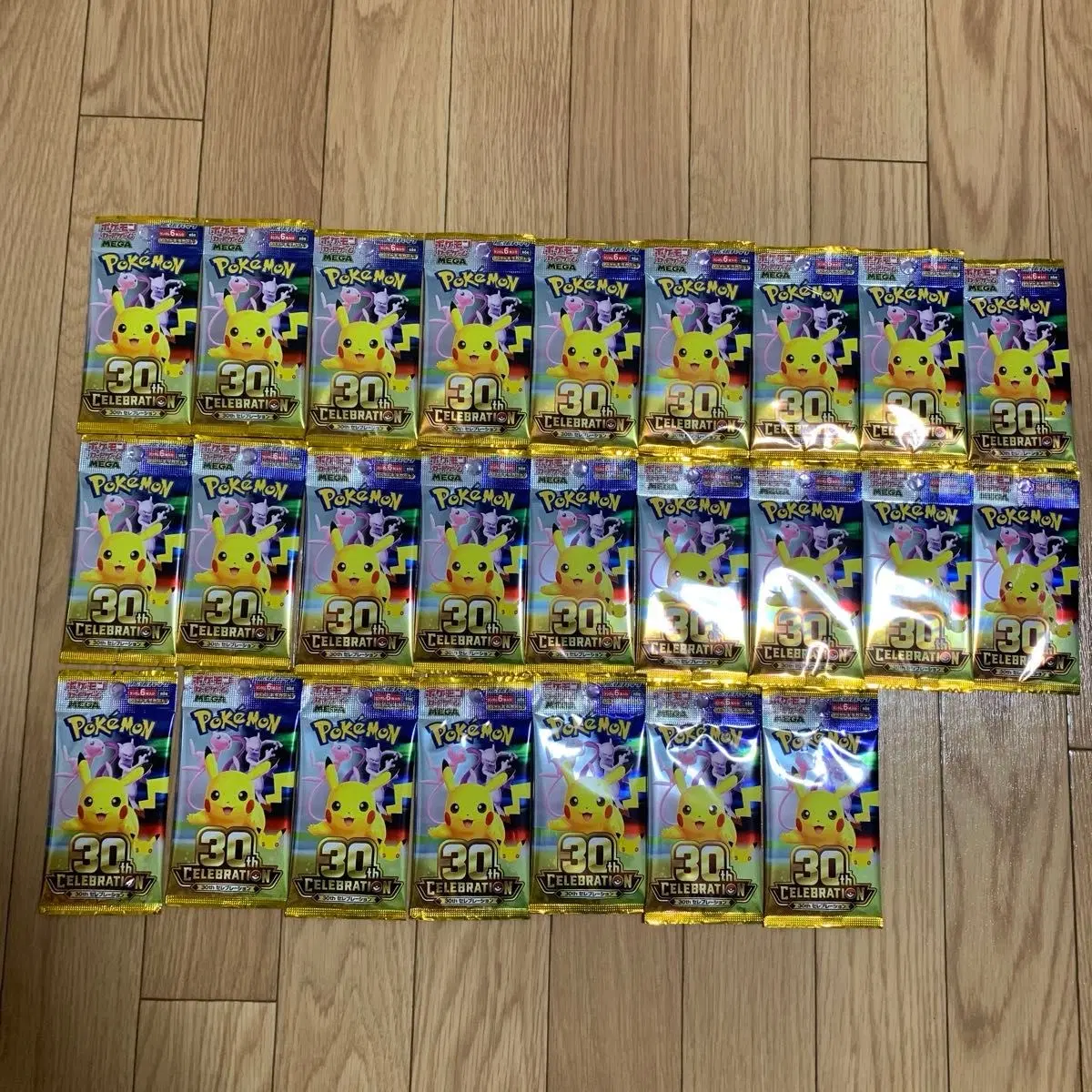 포켓몬 카드 30주년 일판 25개
