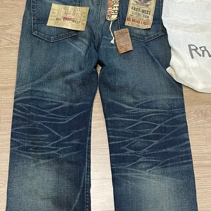 RRL 더블알엘 빈티지 파이브 포켓 기빈스 36x30
