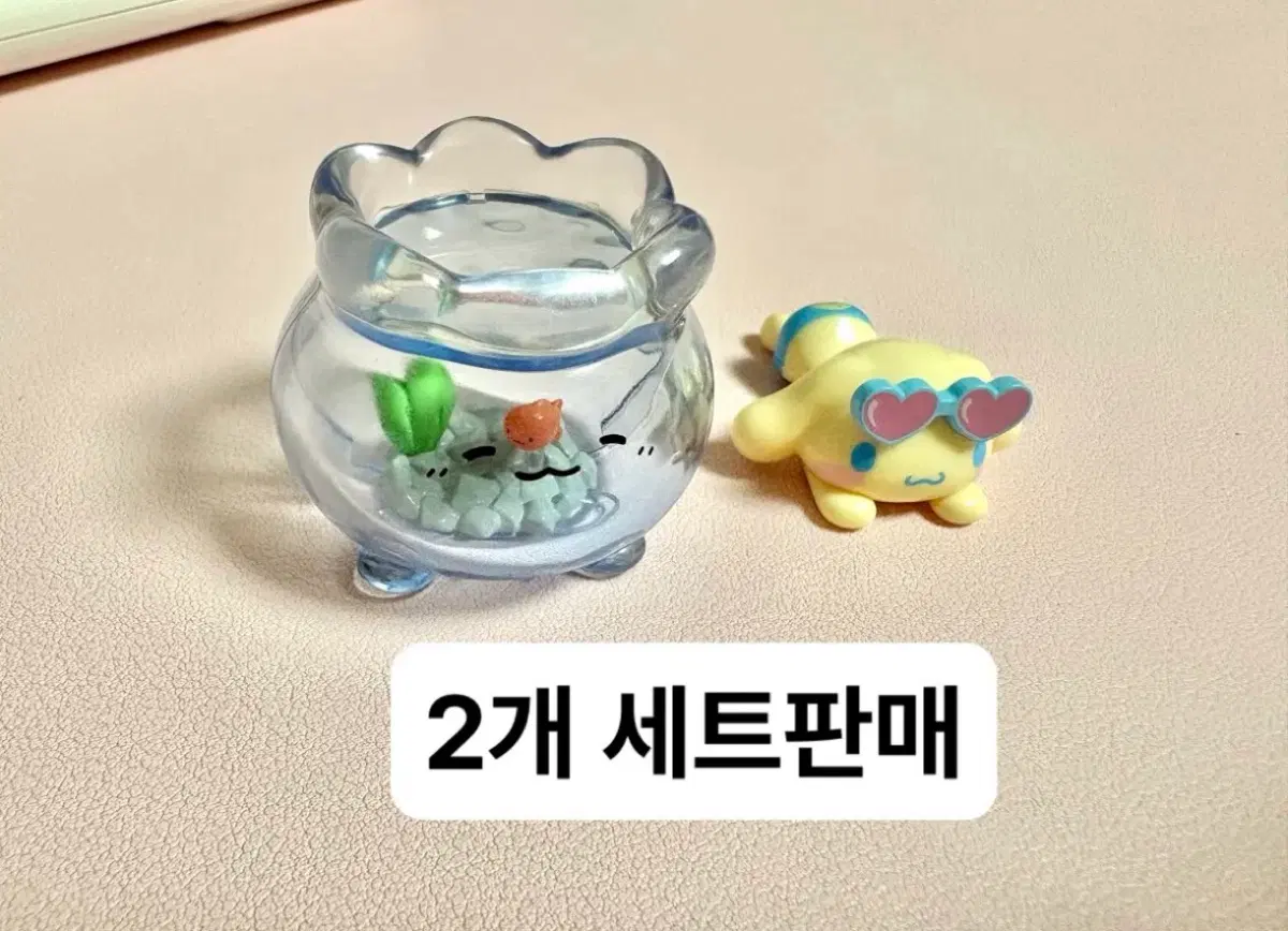 일괄)산리오 히퍼 표코노루+와루루기 어항 가챠