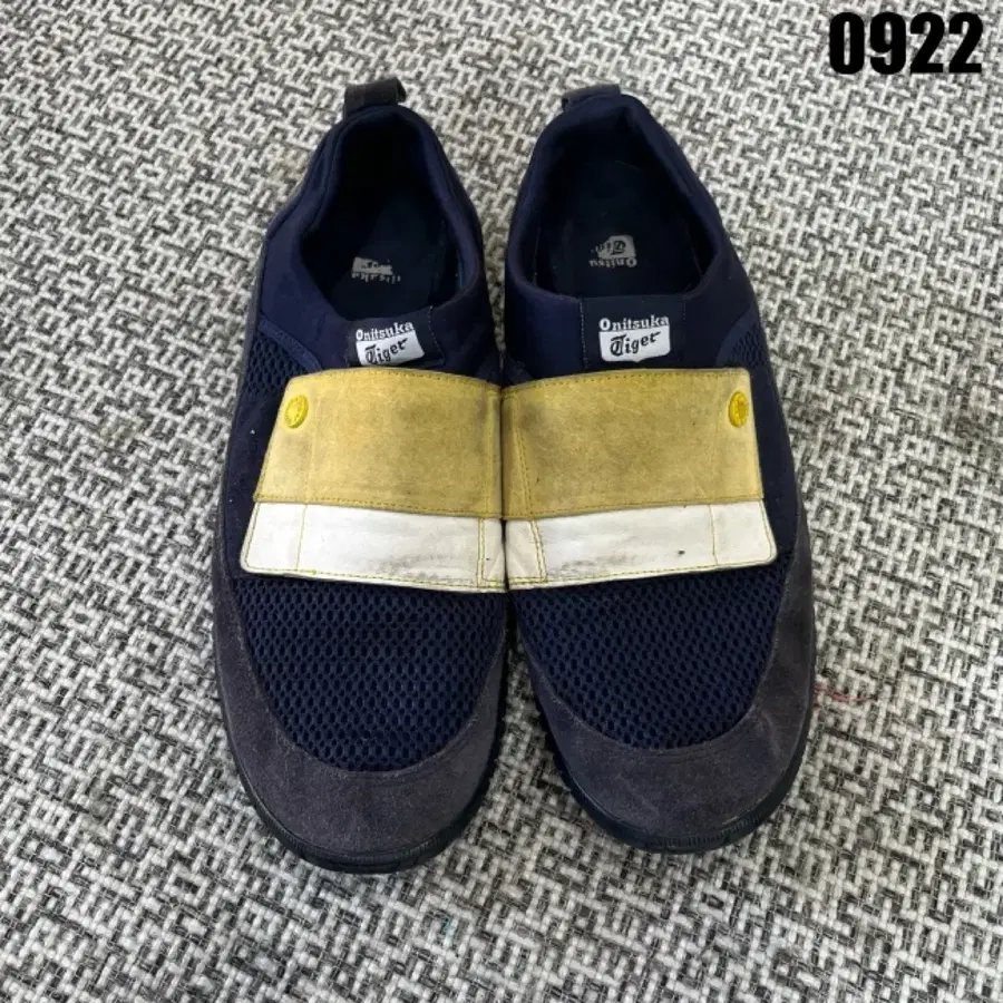 오니츠카타이거 스니커즈 네이비 280