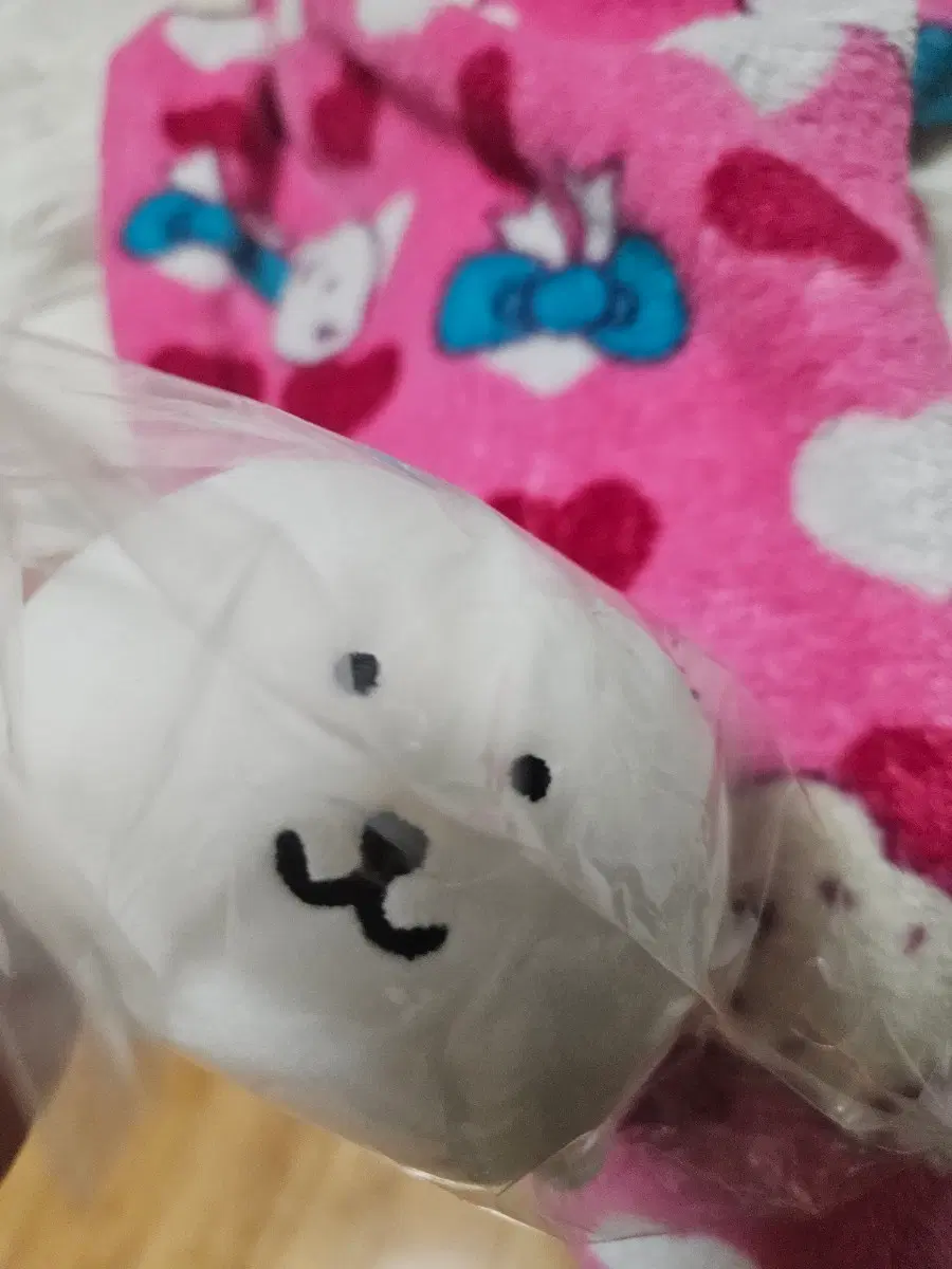 농담곰 누운 엎드린 손목쿠션 마스코트