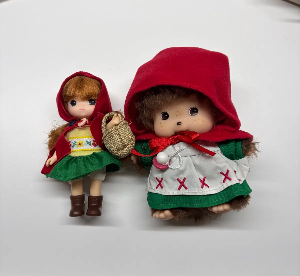 정품 빨간모자 몬치치 리틀미미 일괄 인형 키링