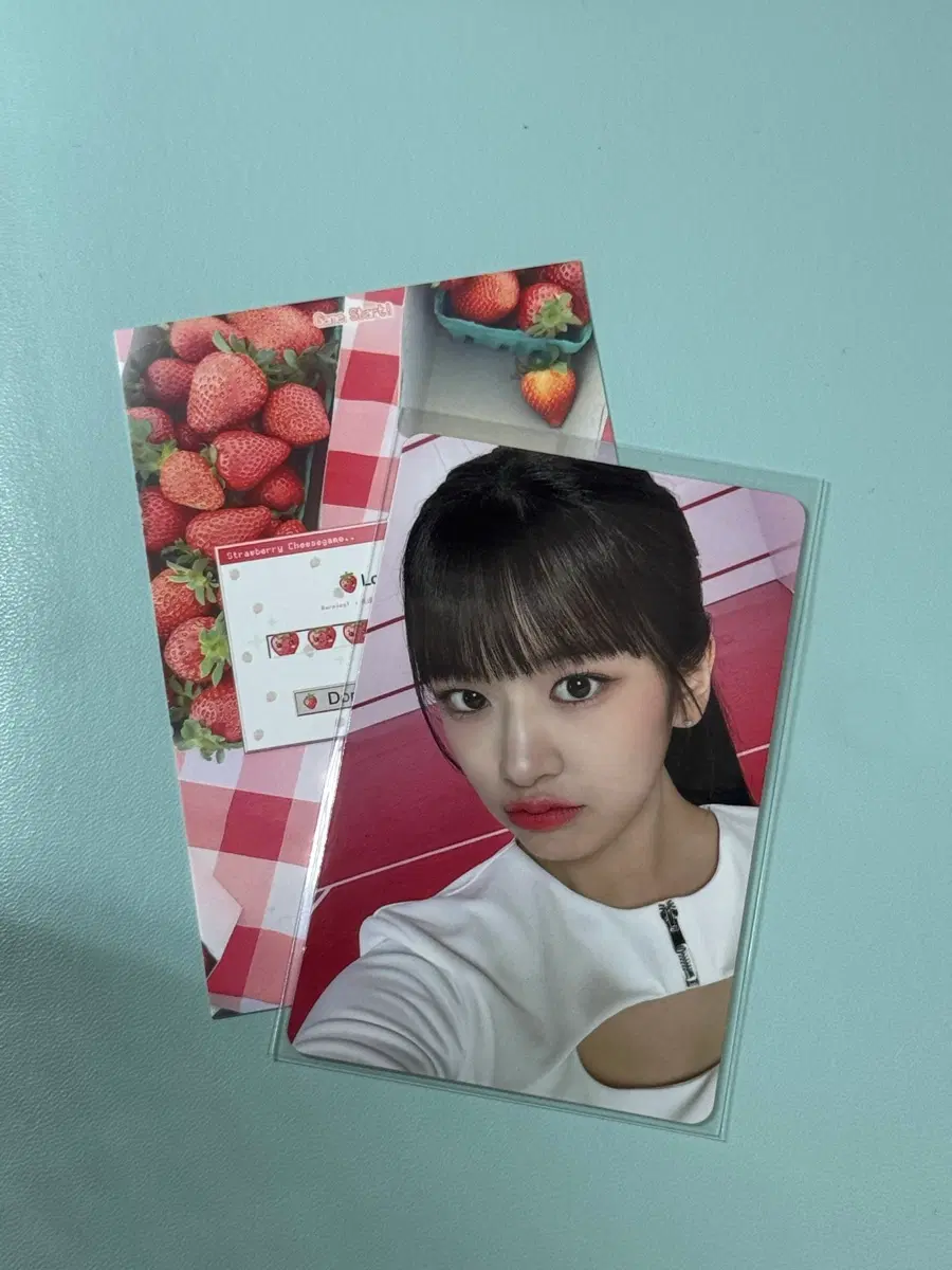 아이브 안유진 WAVE 초회한정반 A&B 버전 일본 앨범 포카