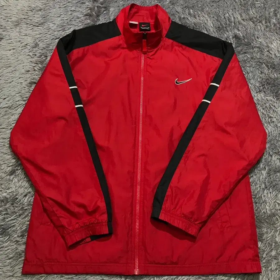 [L(실 XL)] 나이키(NIKE) 스우시 올드스쿨 바람막이#695