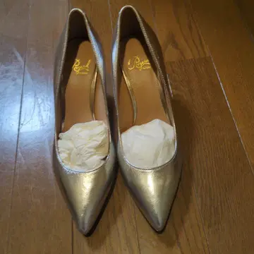ReZARD 펌프스 메탈릭 실버 24.5cm
