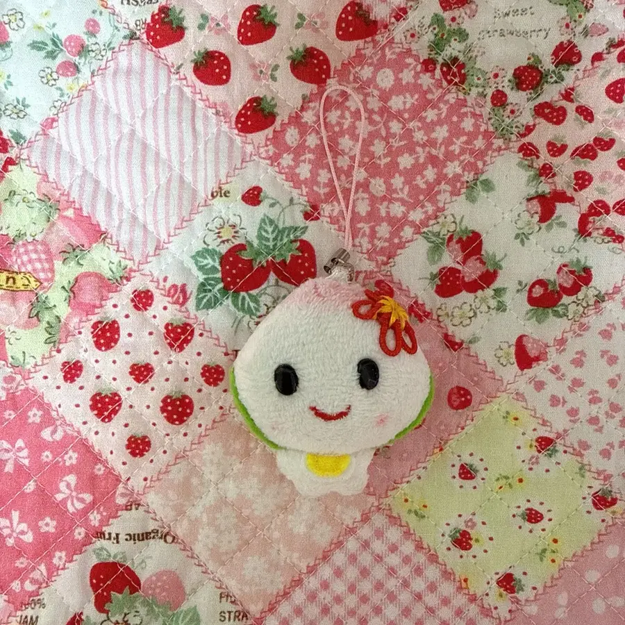 램플래닝 찐빵 미니 인형 키링