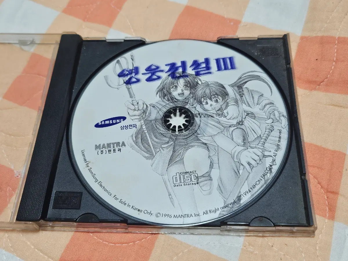 고전게임CD 영웅전설3
