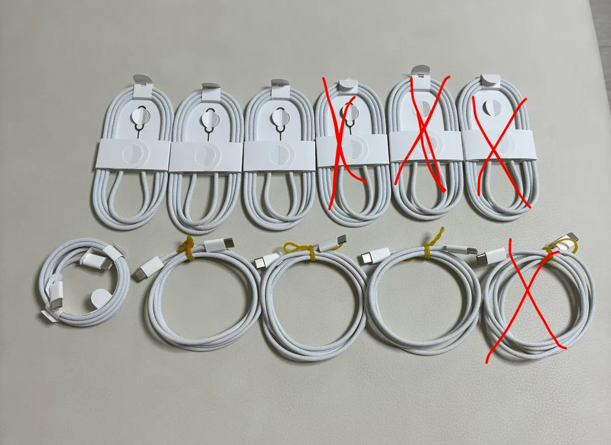 애플 우븐충전케이블 정품 새상품