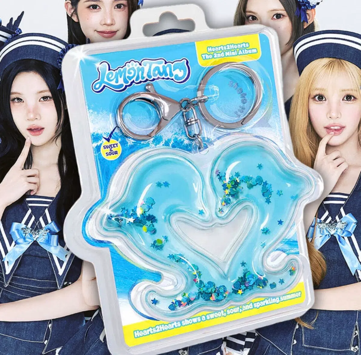하츠투하츠 앨범 Lemon Tang 레몬탱 미니2집 키링