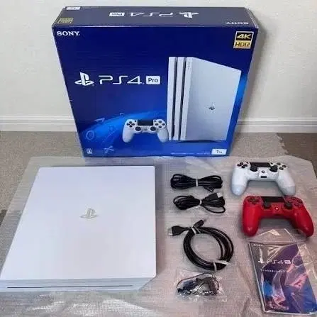 ps4 프로 화이트 1TB 풀박스