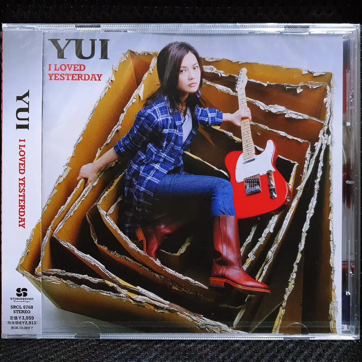 유이 YUI I LOVED YESTERDAY CD 미개봉 신품