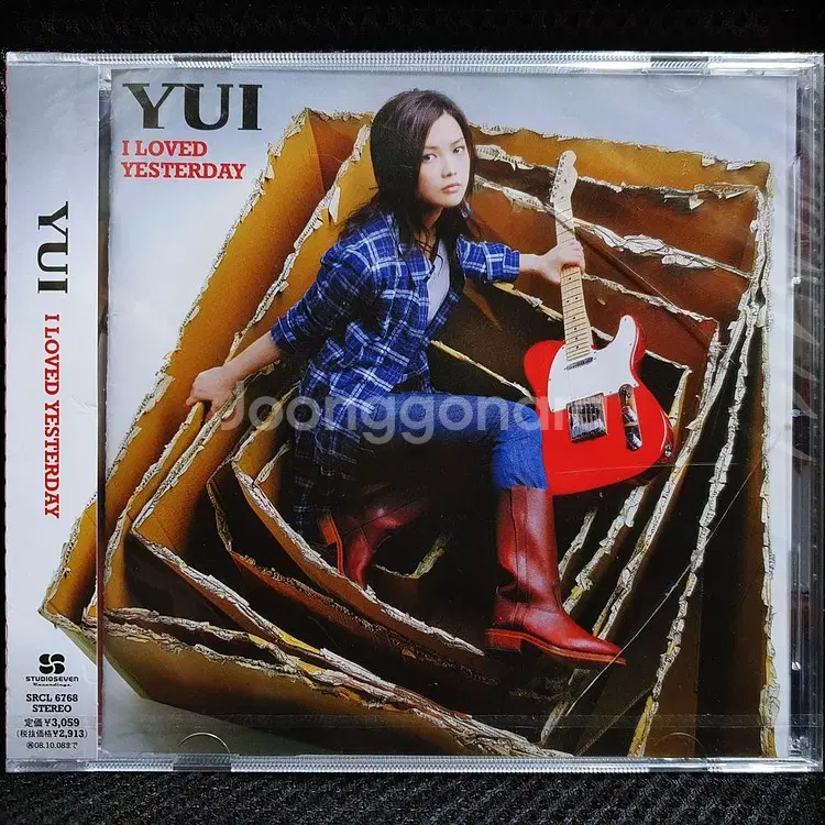 유이 YUI I LOVED YESTERDAY CD 미개봉 신품
