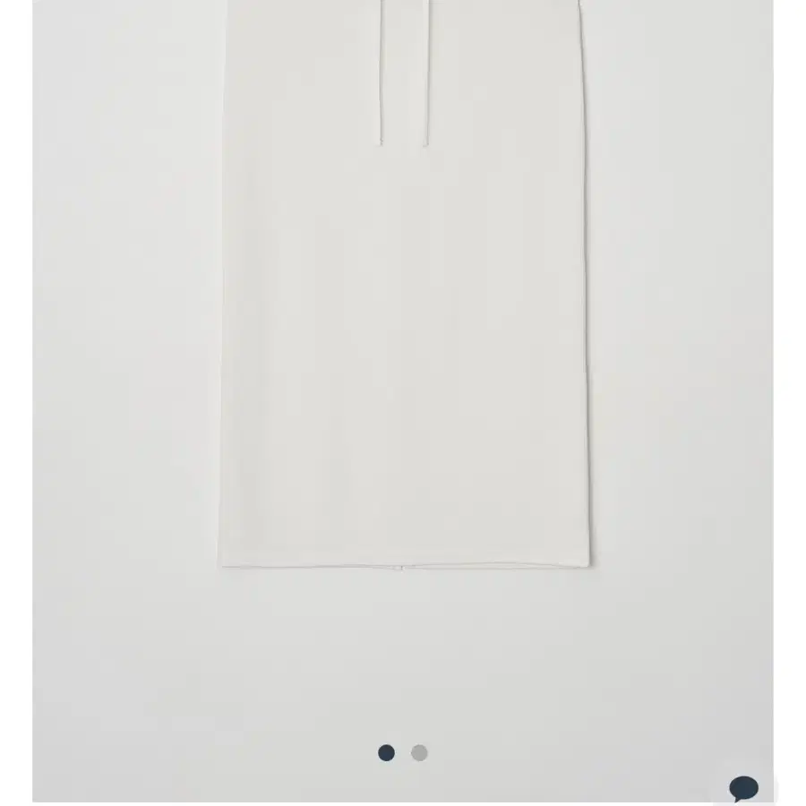 윤슬샵 air ease skirt (ivory) 새상품 택O
