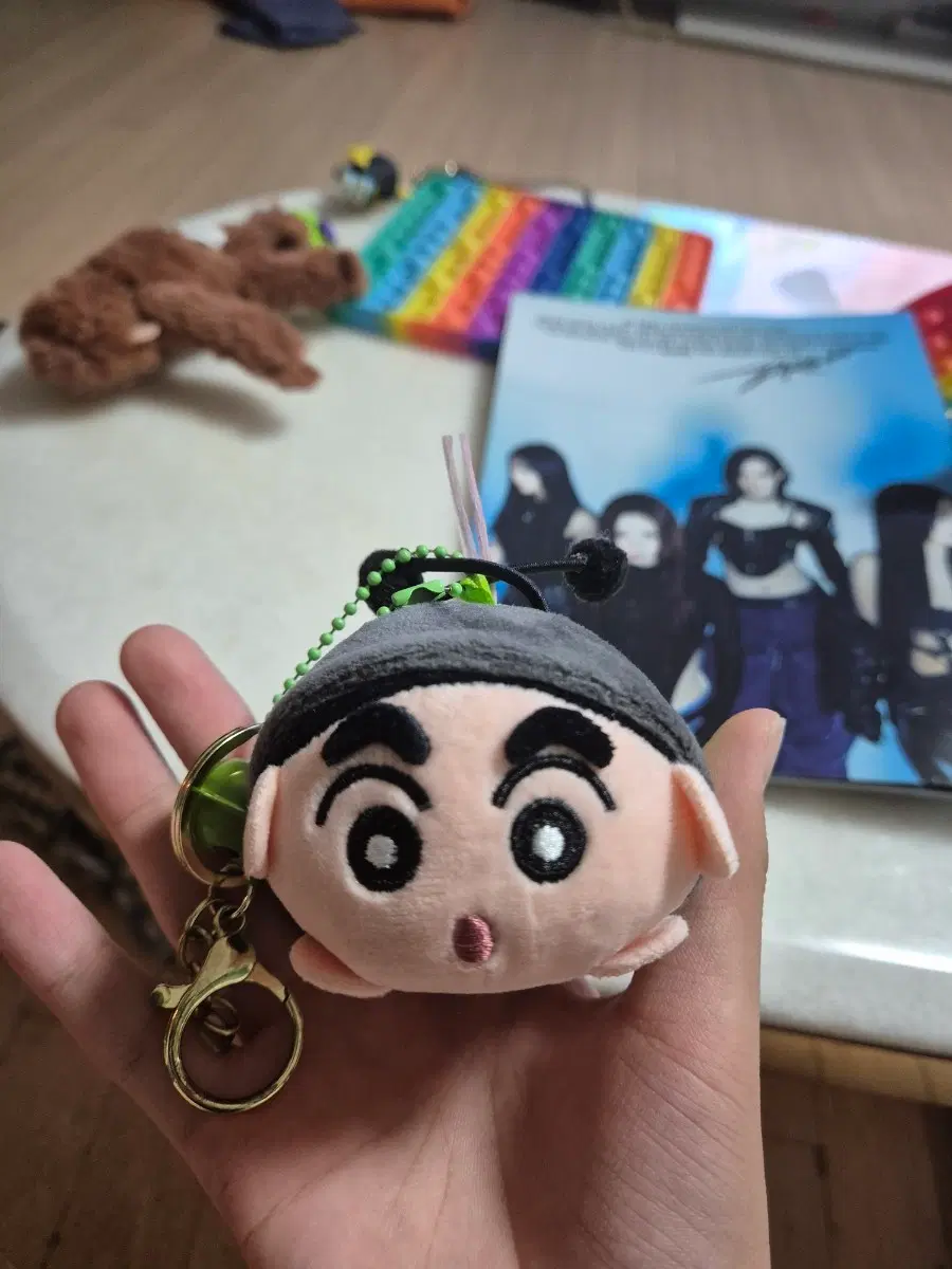 짱구 인형 키링