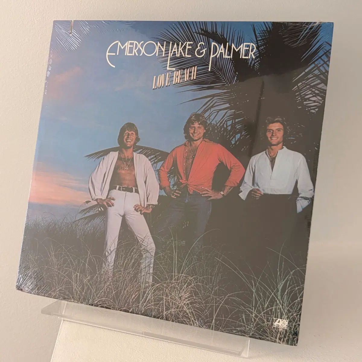 미개봉 1978 미국초반 에머슨 레이크 팔머 LP 레코드 Emerson Lake Palmer Love Beach