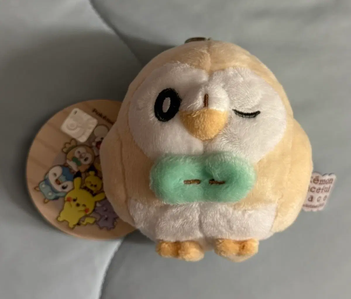 포켓몬 포켓피스 나몰빼미 인형 키링