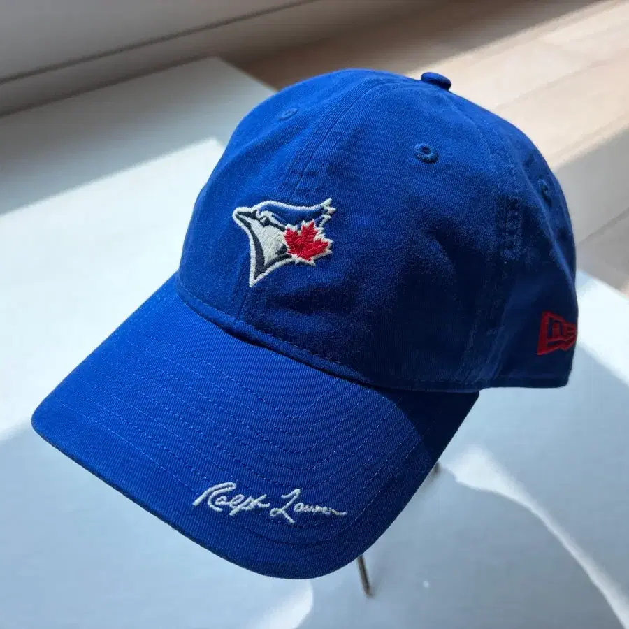 뉴에라 x 폴로 랄프 로렌 MLB 토론토 블루제이스 볼캡 모자 블루 9twenty