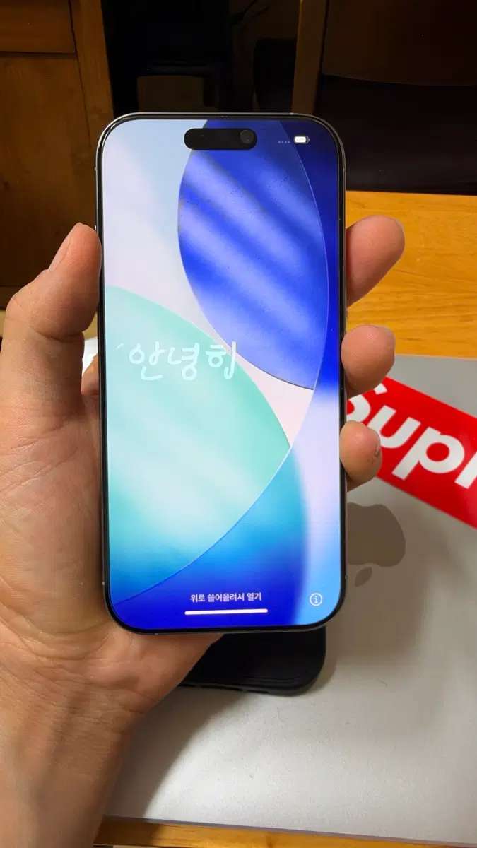 아이폰16프로 128 내추럴 티타늄
