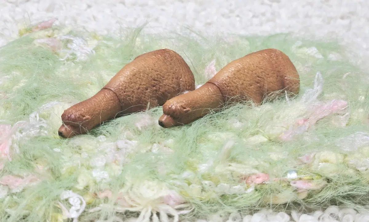 랜덤뽑기 피규어동물 (라마)