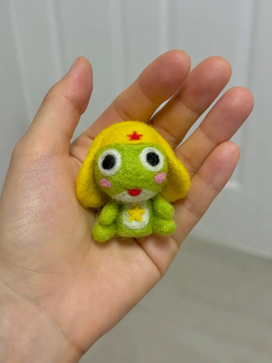케로로 양모펠트 인형