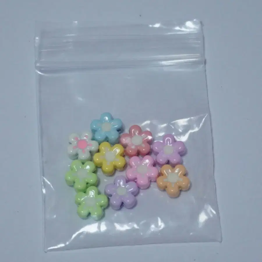 DIY 파스텔 꽃모양 메탈비즈
